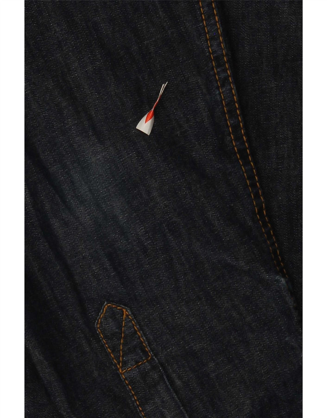 Camicia di jeans da uomo Diesel grande in cotone blu navy