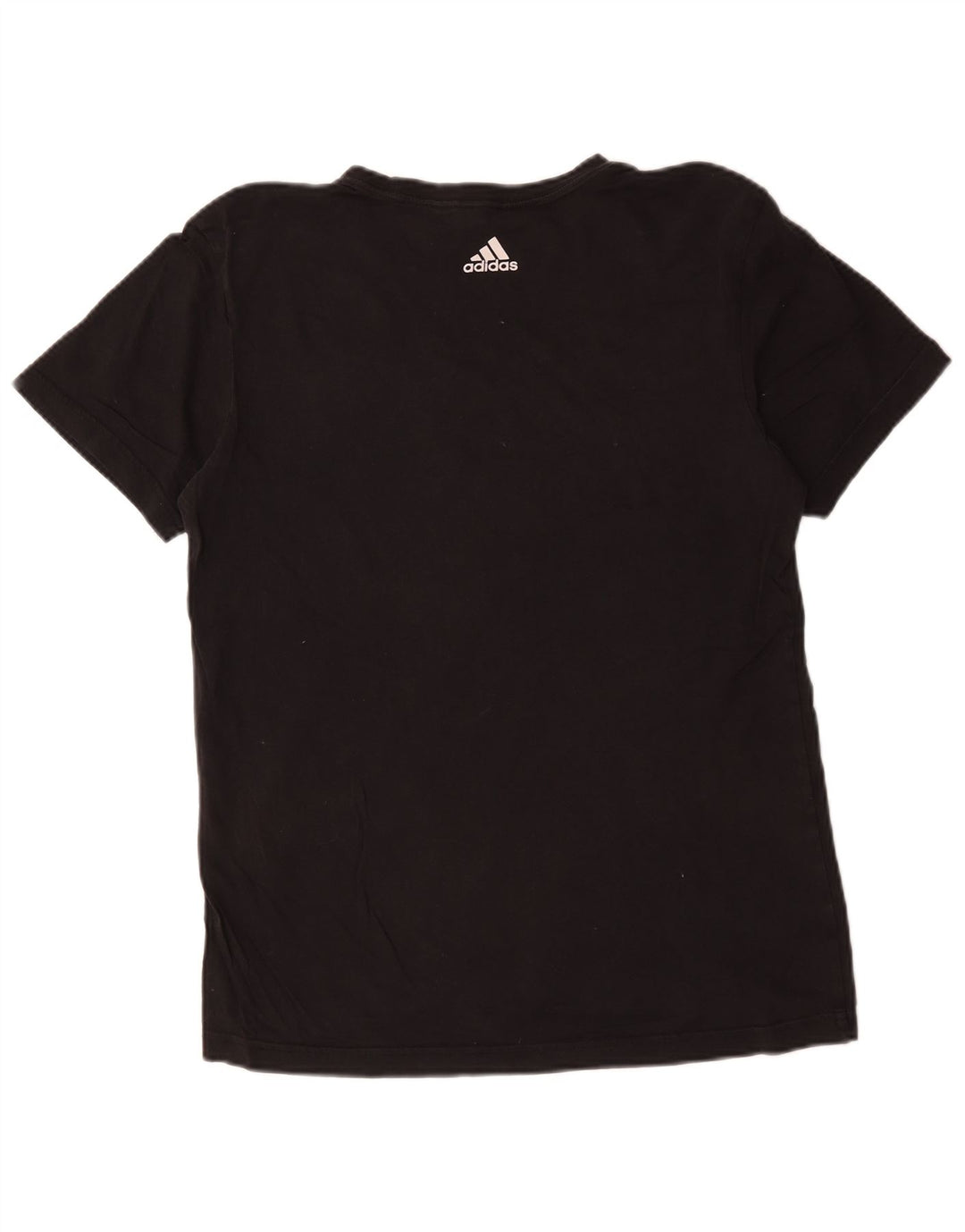 T-shirt grafica da uomo Adidas Top media nera