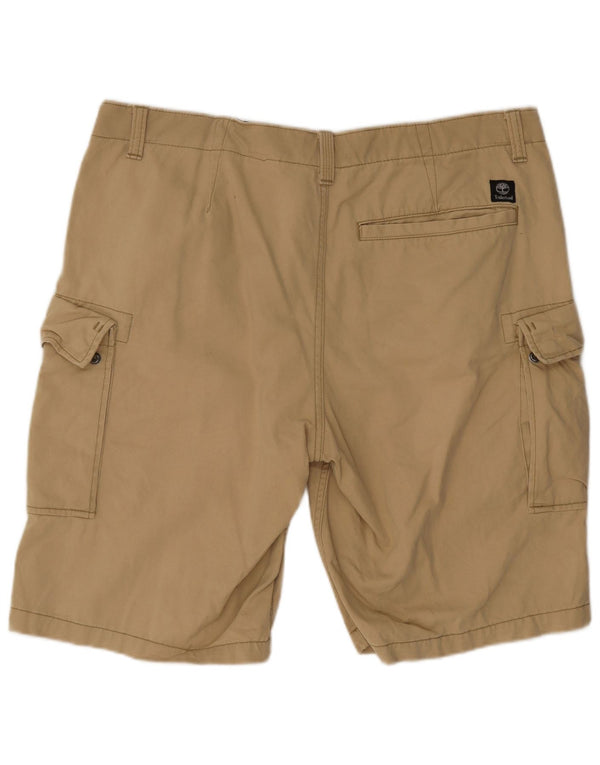 Pantaloncini cargo da uomo Timberland W38 XL in cotone beige