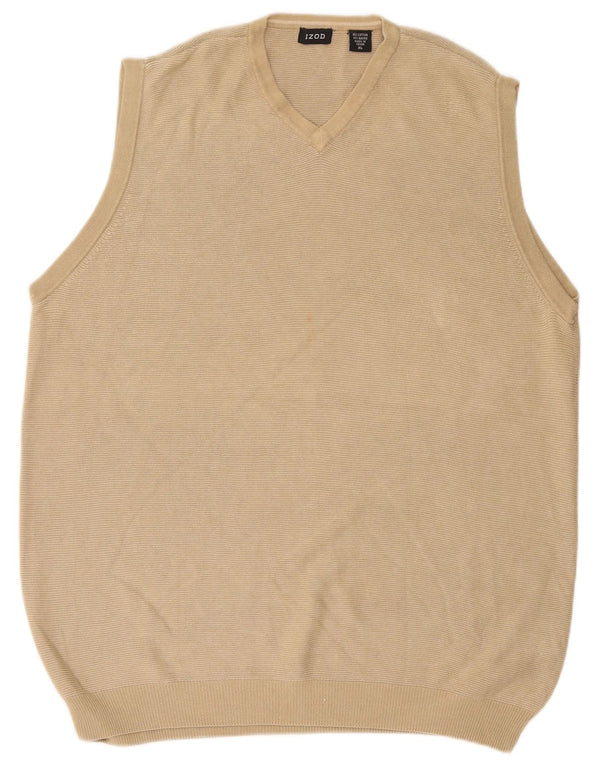 Canotta da uomo Izod XL in cotone beige