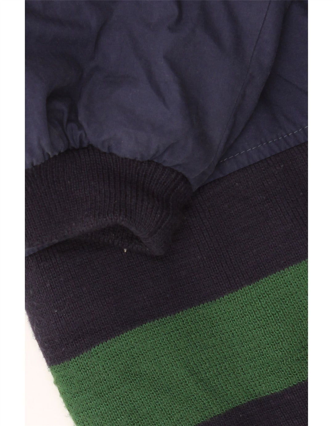 Giubbotto bomber da uomo VINTAGE UK 42 XL Blu navy Colourblock