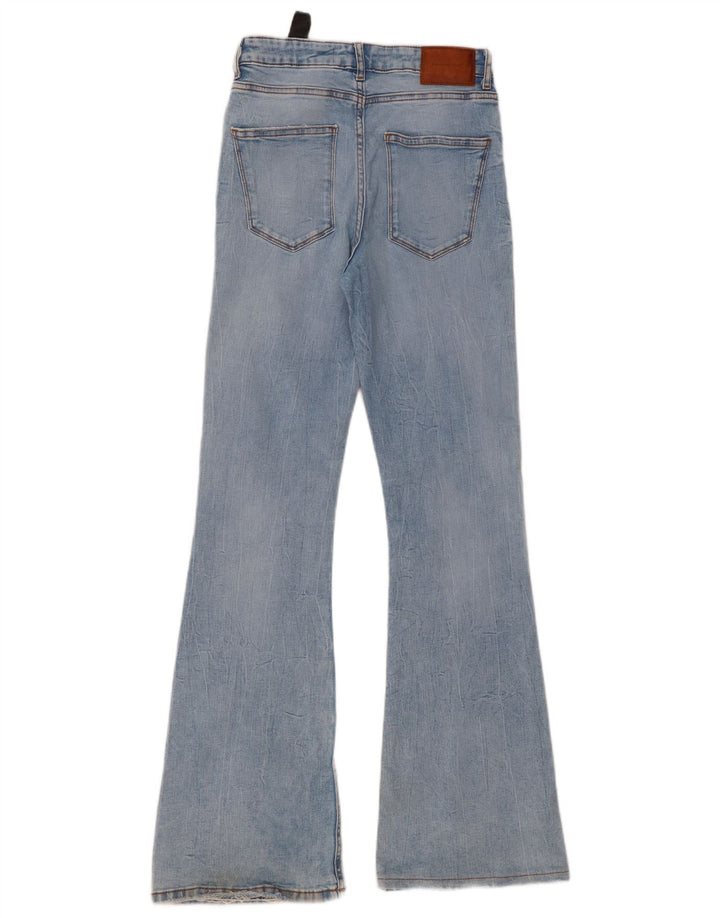 Jeans svasati da donna Zara EU 38 Small W28 L33 cotone blu