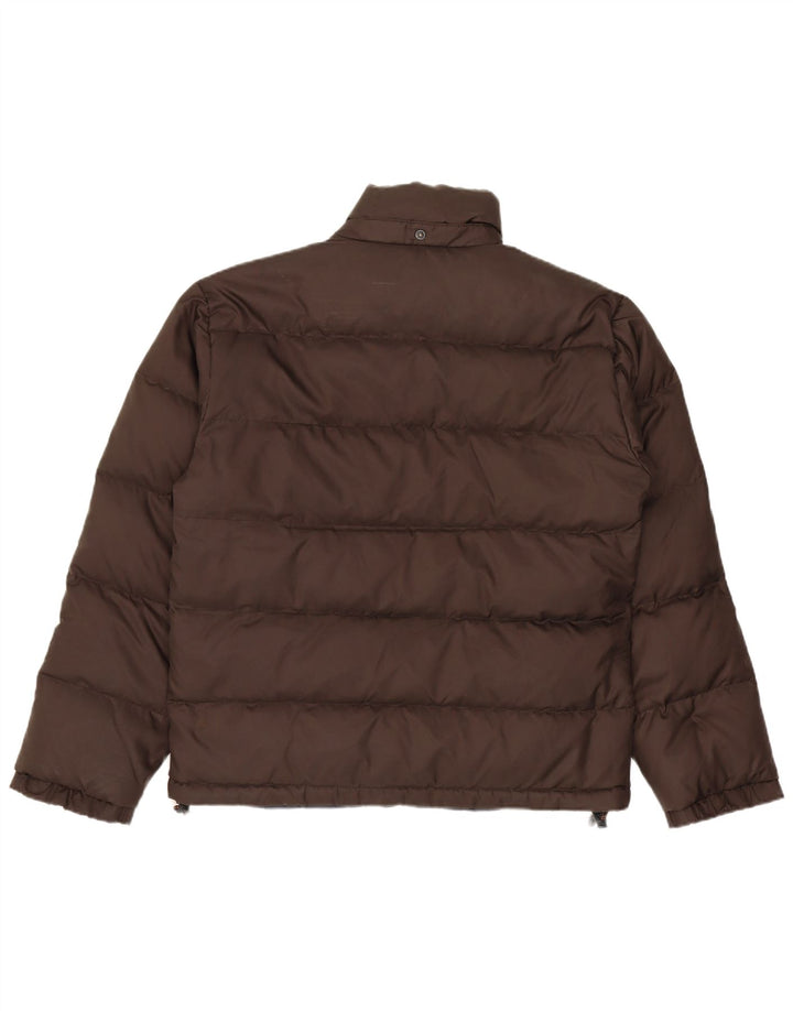 Giacca imbottita da donna Alberto Aspesi UK 16 Large Marrone Nylon