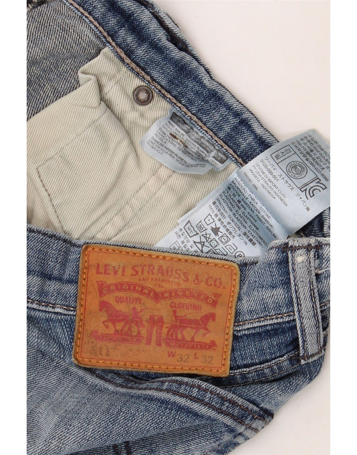 LEVI'S Jeans da uomo 511 slim W32 L32 cotone blu