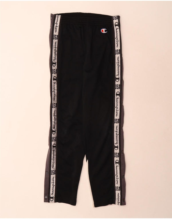 Pantaloni da tuta con grafica Champion USA da uomo XS Black Colourblock Sports