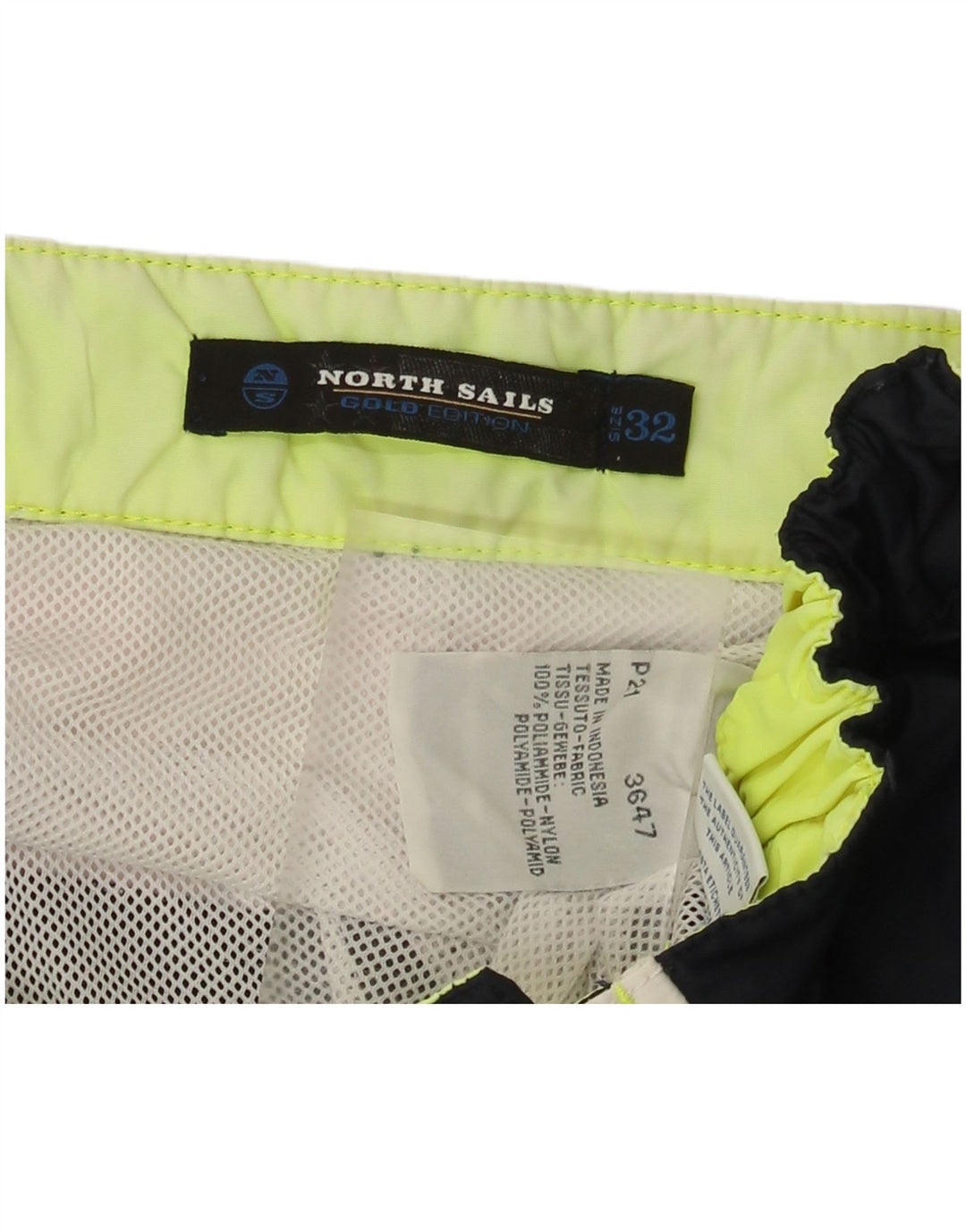 Pantaloncini da bagno North Sails da uomo Gold Edition W32 medio blu navy