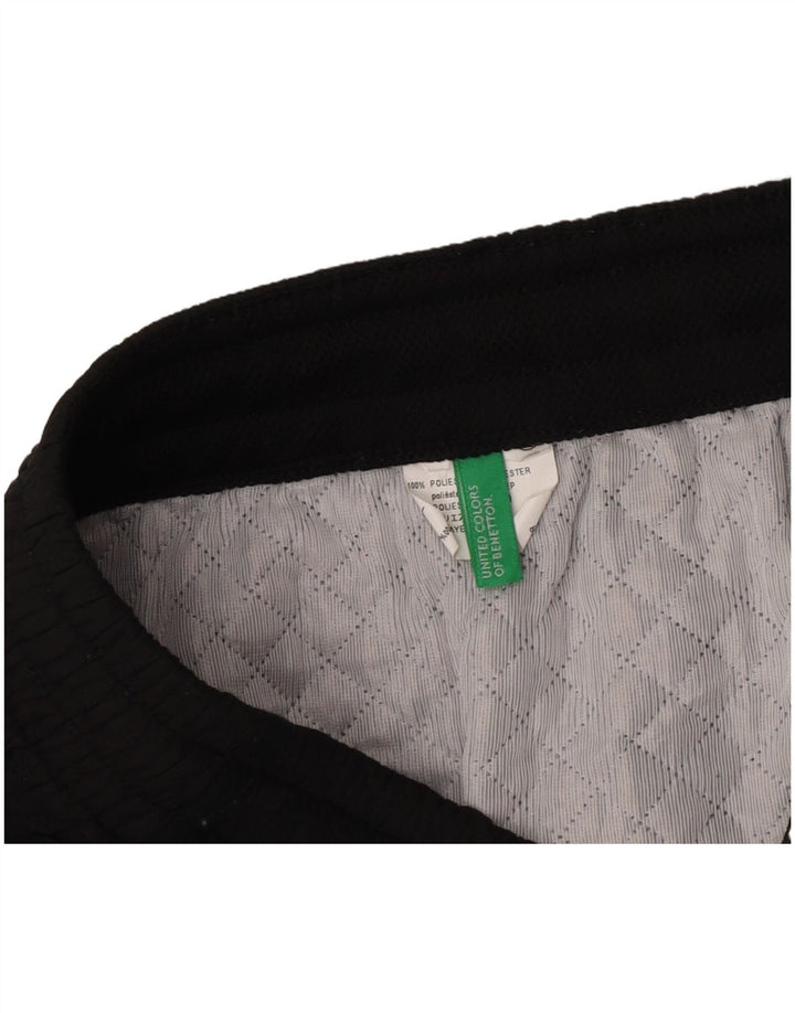 Minigonna da donna Benetton W32 grande poliestere nero