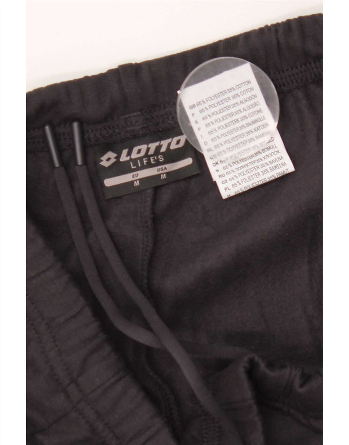 Pantaloni da tuta da donna Lotto Life UK 14 poliestere nero medio