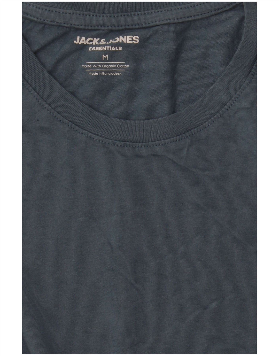 T-shirt da uomo Jack & Jones Top in cotone blu medio
