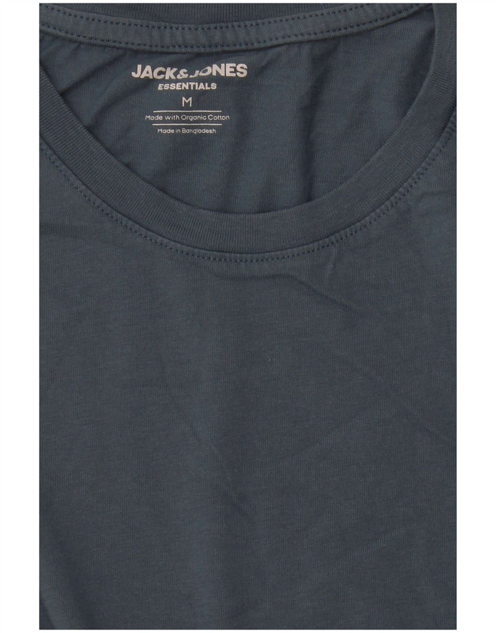 T-shirt da uomo Jack & Jones Top in cotone blu medio