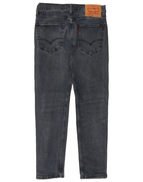 Levi's Uomo 502 Hi-Ball Tapered Jeans W32 L28 Cotone Blu