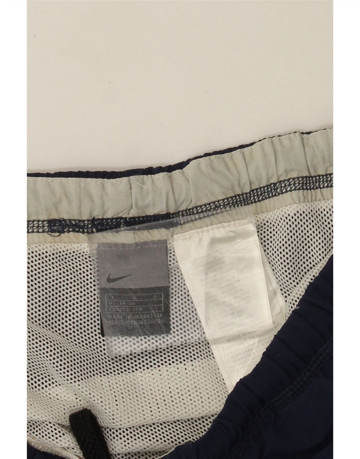 Pantaloncini da bagno NIKE per ragazzi 12-13 anni Large Blu Navy Colourblock