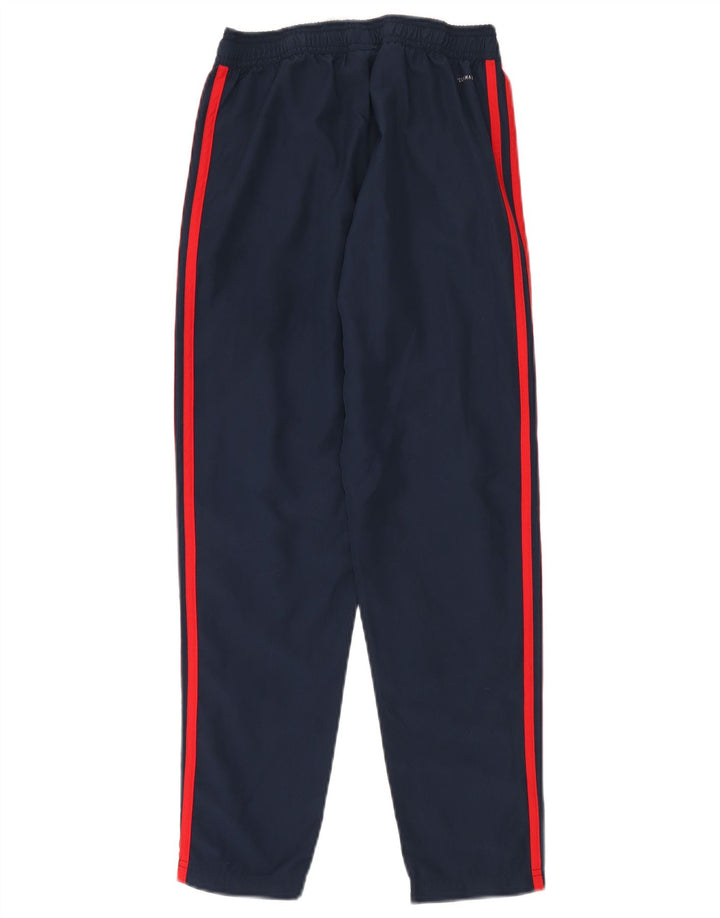 Pantaloni della tuta ADIDAS Arsenal da ragazzo 11-12 anni in poliestere blu navy