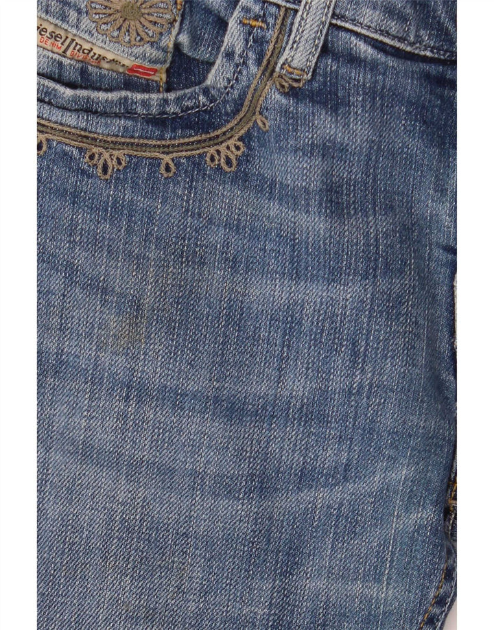 Jeans slim da donna Diesel Liv W29 L30 cotone blu