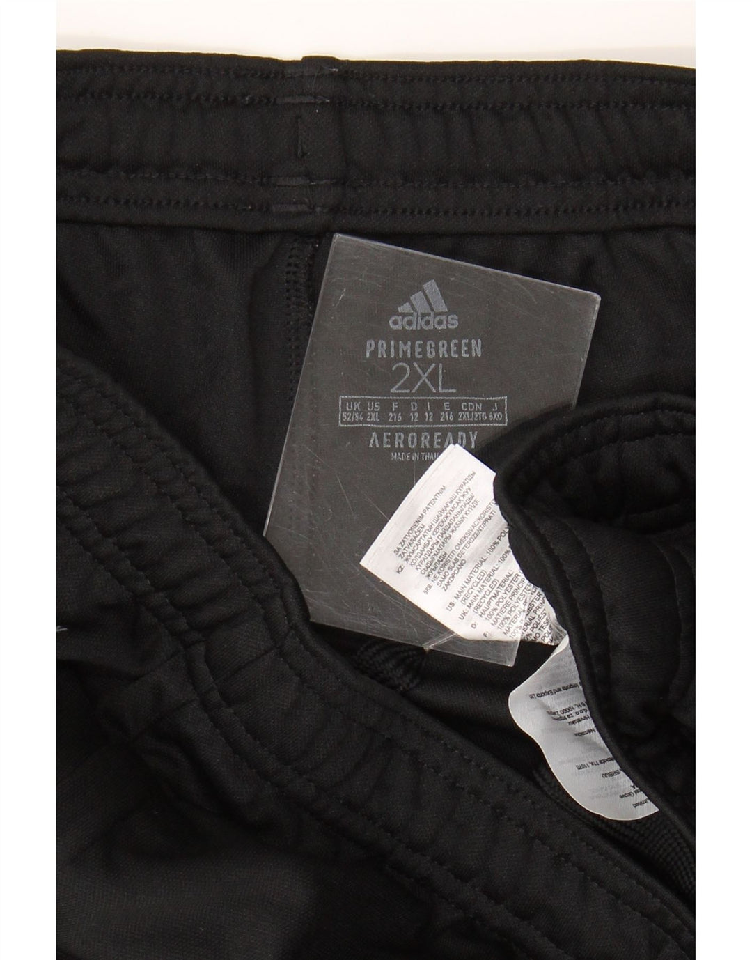 Pantaloni da tuta Adidas Aeroready da uomo 2XL poliestere nero