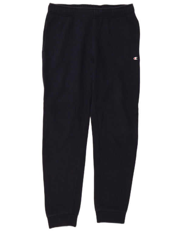 Pantaloni da tuta da donna Champion Joggers UK 14 Large Blu Navy Cotone