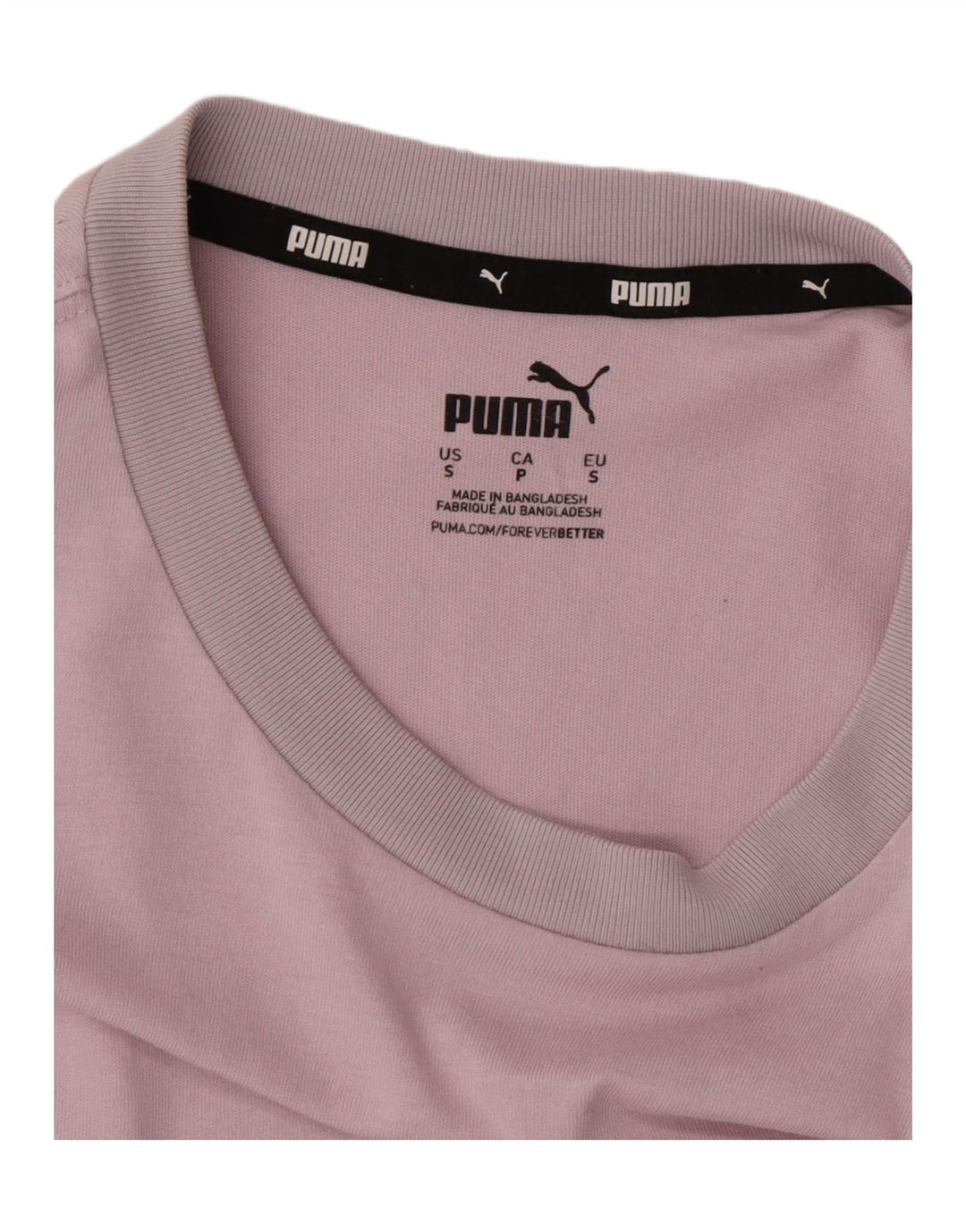 PUMA Mens T-Shirt Top Small Purple Vintage Puma and Second-Hand Puma from Messina Hembry 