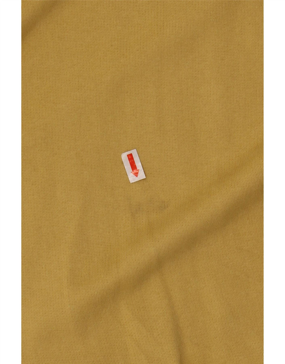 ZARA Pantaloni da Tuta da Donna Joggers UK 12 Medio Giallo Cotone