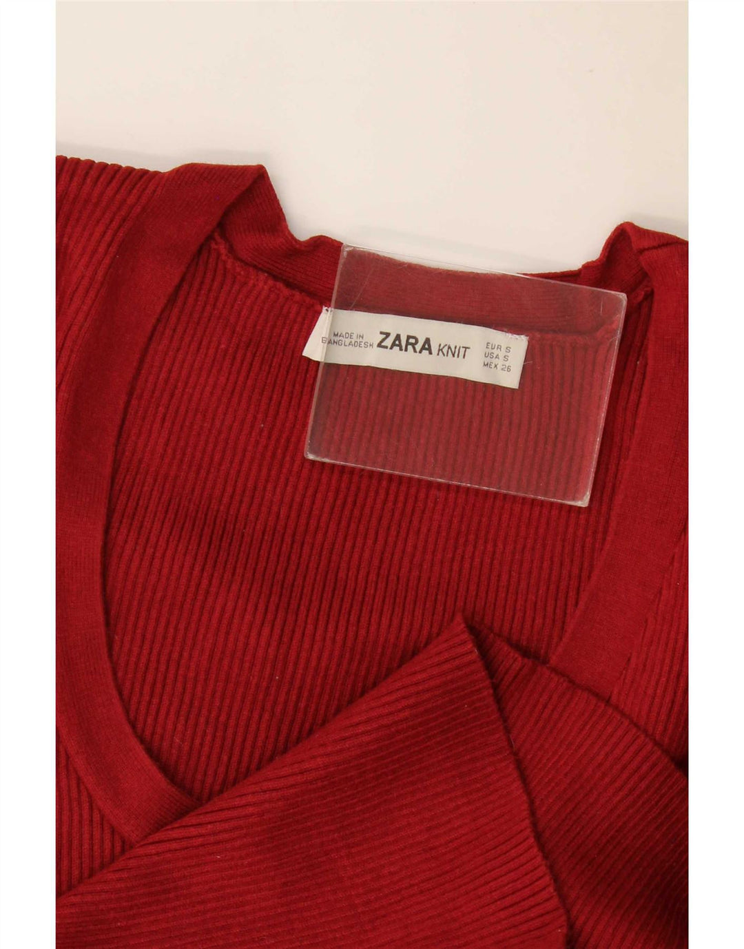 Camicetta Zara da donna Top UK 8 piccola bordeaux