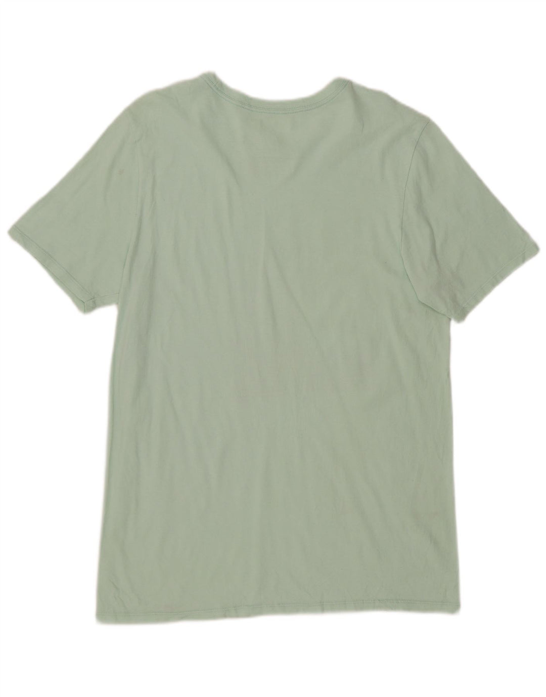 T-shirt grafica da uomo Hurley Top grande in cotone verde