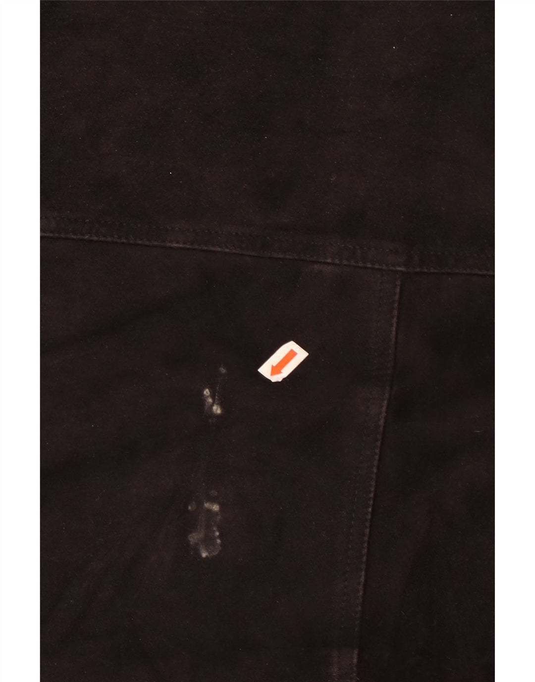 MABRUN Giubbotto bomber da uomo in pelle scamosciata IT 56 3XL Pelle nera