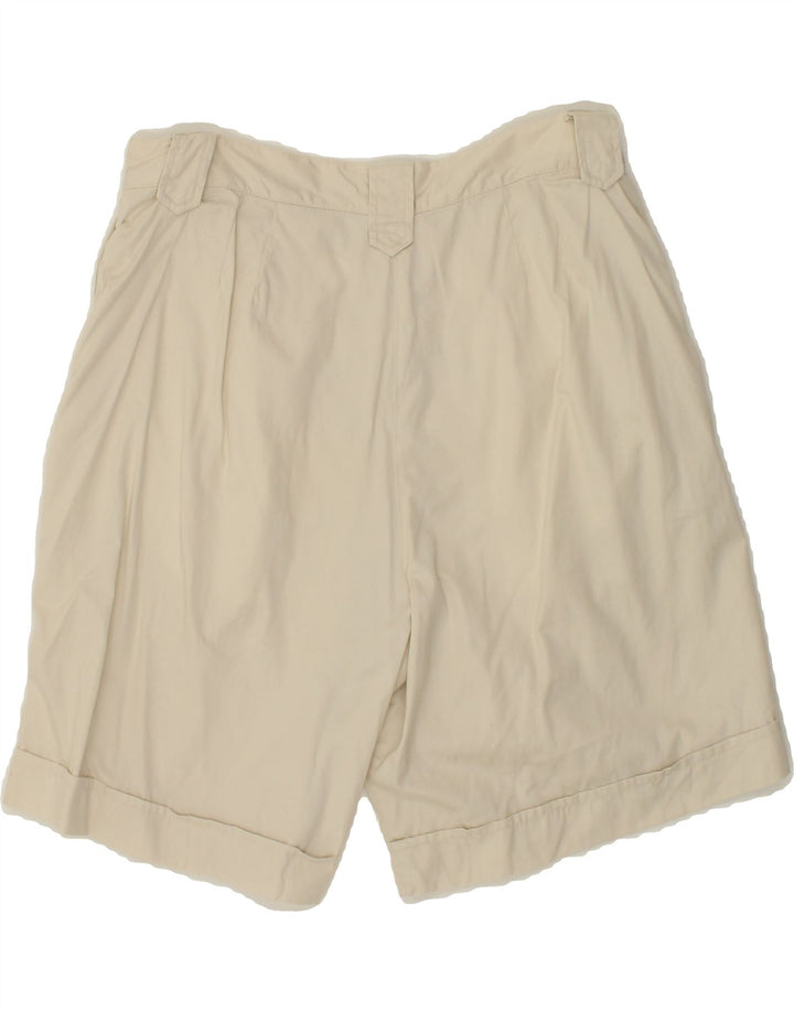 ELEGANT PROJECT Mens Pegged Casual Shorts IT 48 Medium W30 Beige Vintage Elegant Project and Second-Hand Elegant Project from Messina Hembry 
