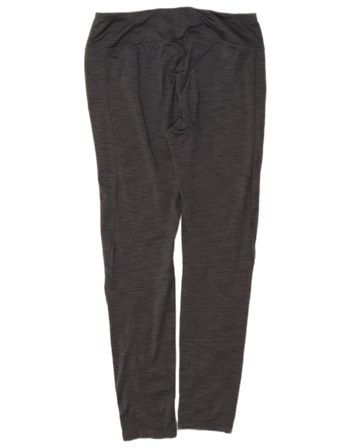 Leggings Reebok da donna UK 12 Poliestere chiazzato grigio medio