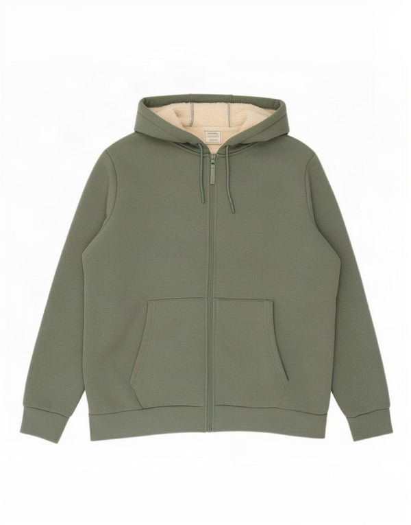 Felpa con cappuccio e zip oversize da donna Mountain Warehouse UK 18 XL Verde