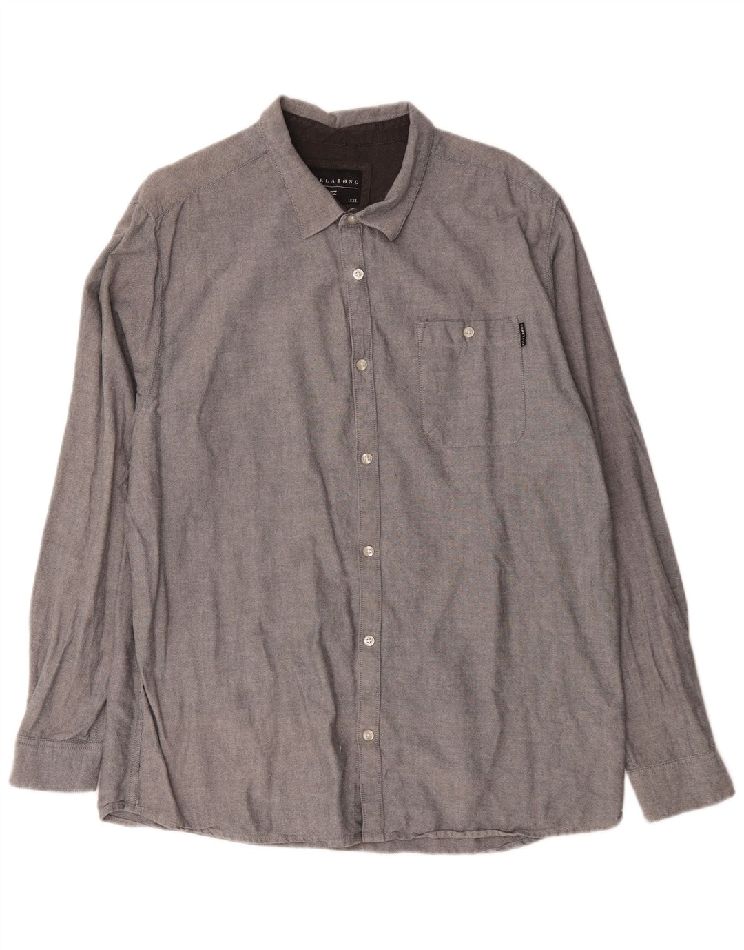 Camicia da uomo Billabong 2XL in cotone grigio