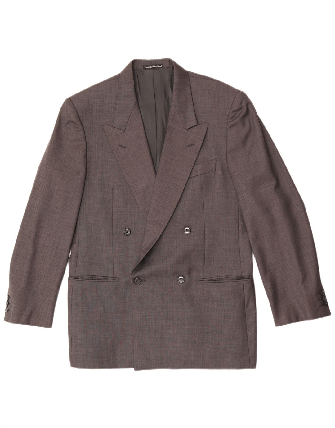 Giacca blazer doppiopetto da uomo Oreste Boggio Casero UK 38 Grigio medio