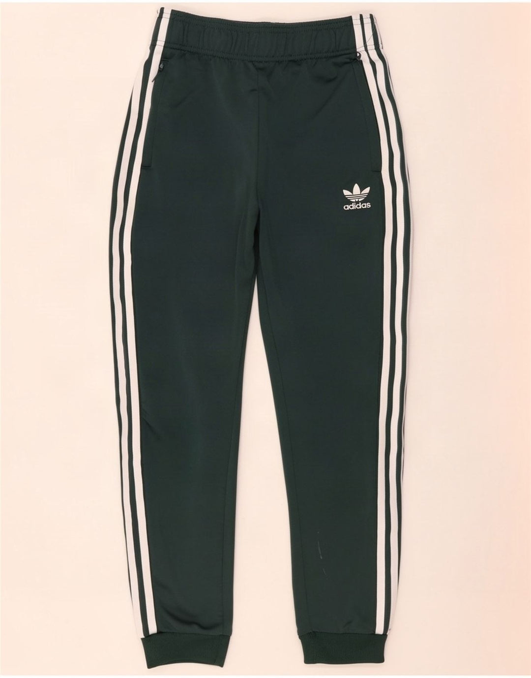 Pantaloni da tuta da ragazzo Adidas Joggers 11-12 anni Poliestere verde