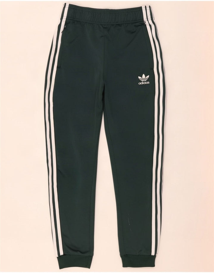 Pantaloni da tuta da ragazzo Adidas Joggers 11-12 anni Poliestere verde