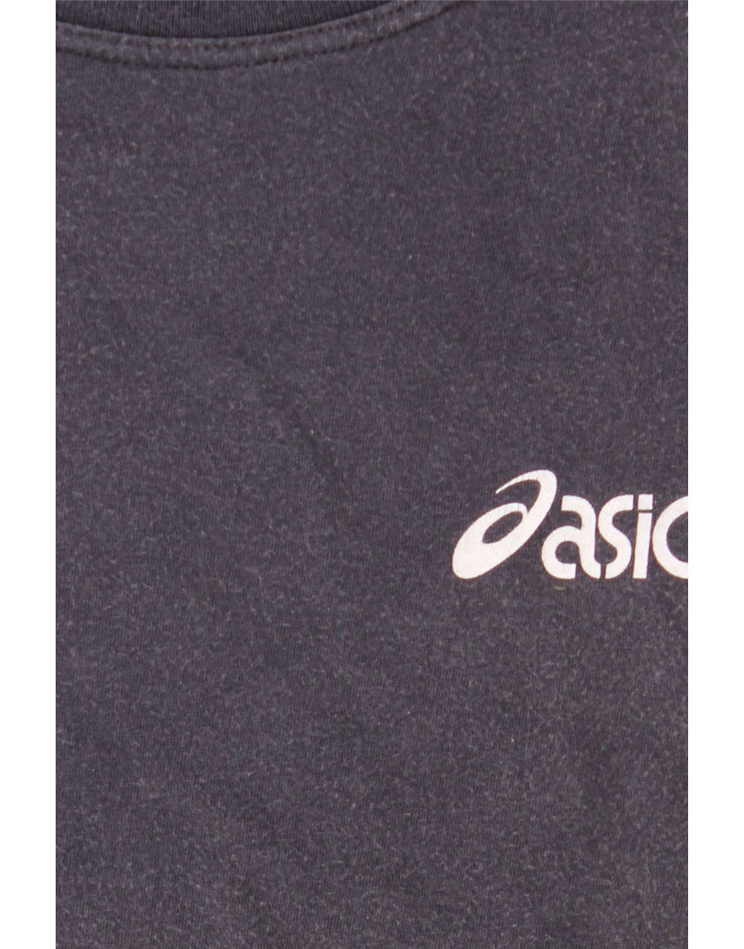 T-shirt grafica da uomo Asics Top in cotone blu navy medio