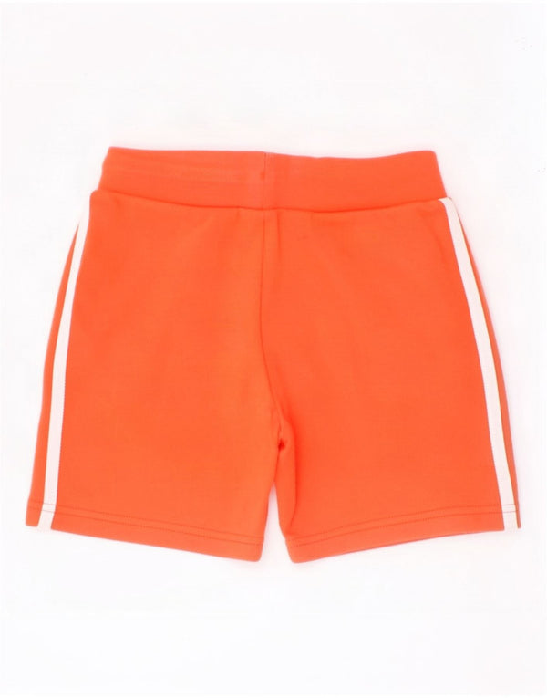 Pantaloncini sportivi Adidas da bambino 5-6 anni in cotone arancione