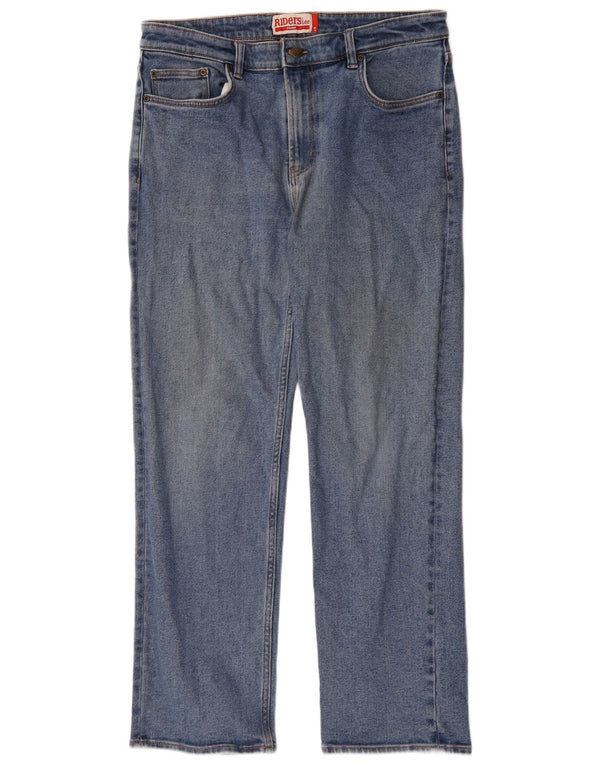 Jeans dritti da uomo Lee Riders W36 L30 cotone blu