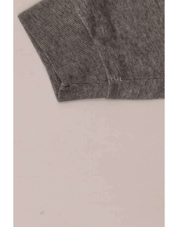 Maglione con cappuccio grafico da uomo Champion grigio medio chiazzato