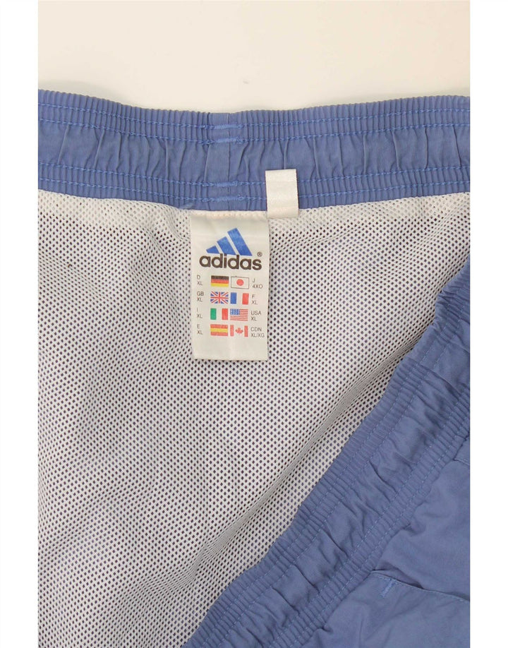 Pantaloncini sportivi Adidas da uomo cargo XL blu poliestere