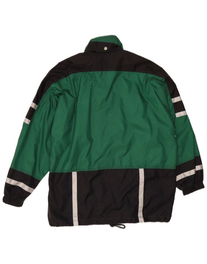 Giacca da tuta da uomo con cappuccio San Marco, colore verde medio