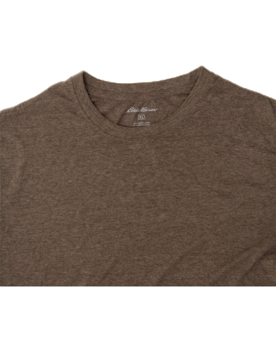 EDDIE BAUER Mens T-Shirt Top XL Grey Cotton Vintage Eddie Bauer and Second-Hand Eddie Bauer from Messina Hembry 