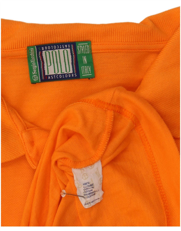 Polo Uomo Sergio Tacchini XL Arancione Cotone
