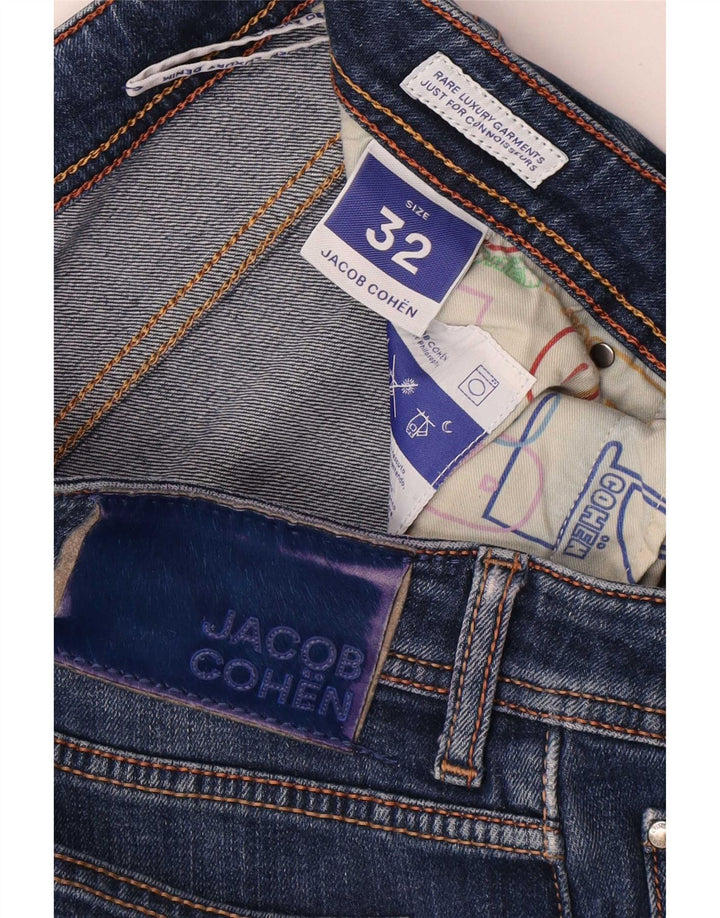 Jeans slim da uomo Jacob Cohen W32 L30 Blu