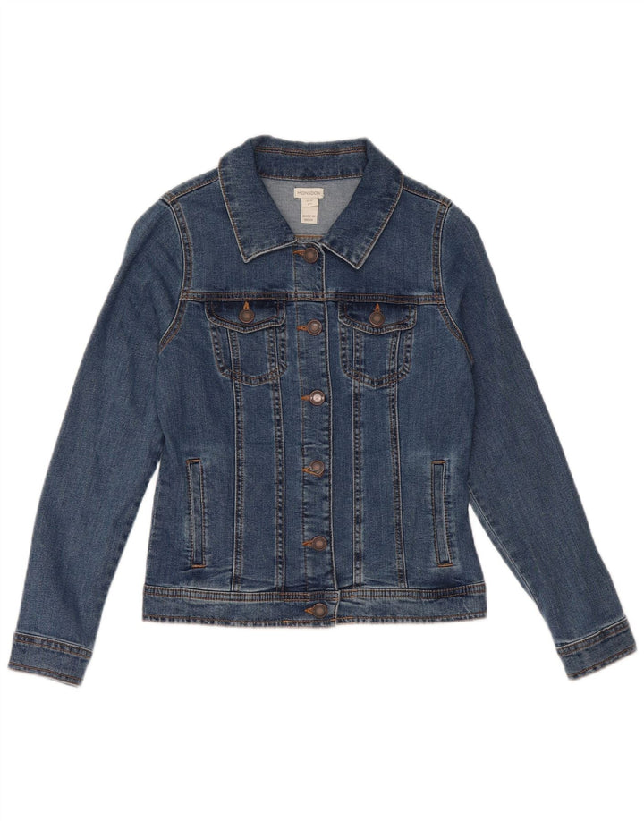 Giacca di jeans per ragazze Monsoon 12-13 anni in cotone blu