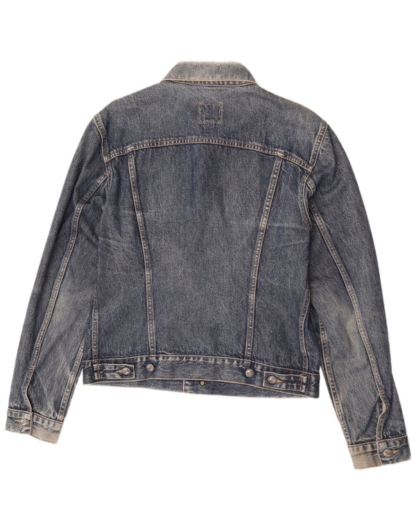Giacca di jeans da uomo Gas UK 40 grande cotone blu
