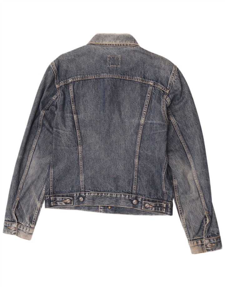 Giacca di jeans da uomo Gas UK 40 grande cotone blu