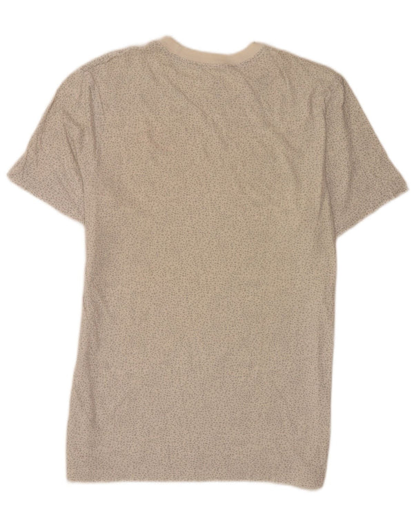 Nike - Maglietta grafica regolare da donna, taglia UK 14, grande, in cotone maculato grigio