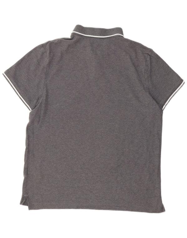 Polo NIKE da uomo XL in cotone grigio