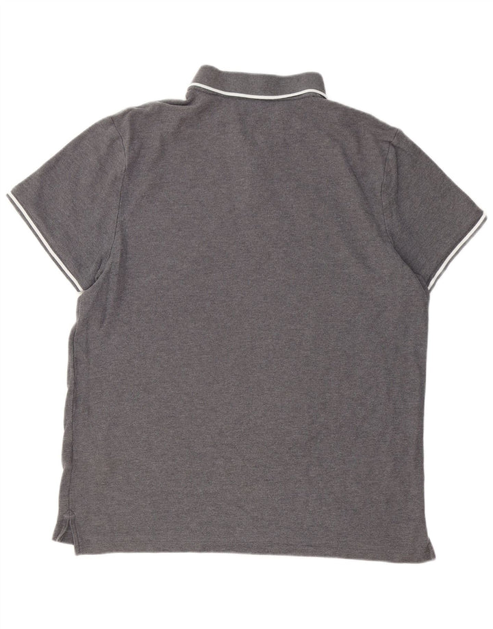 Polo NIKE da uomo XL in cotone grigio