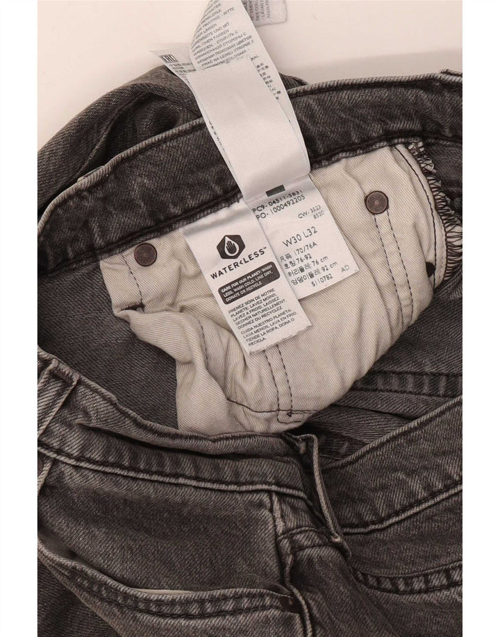 Levi's Jeans 511 slim da uomo W30 L32 Cotone grigio