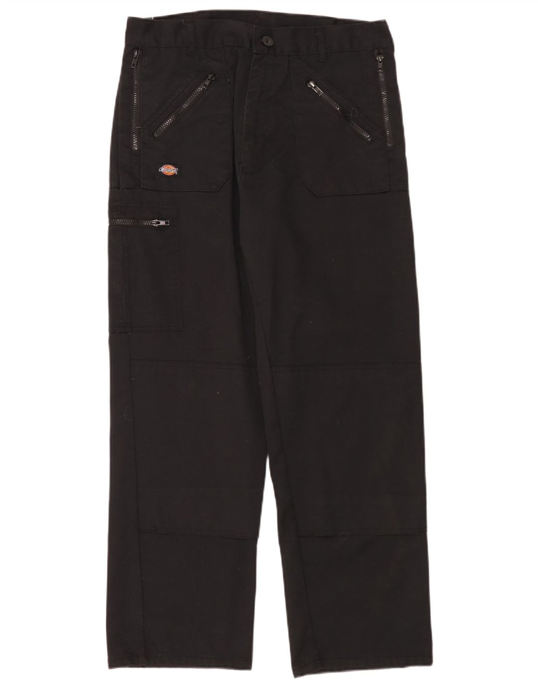 Pantaloni cargo dritti da uomo Dickies W34 L30 poliestere nero