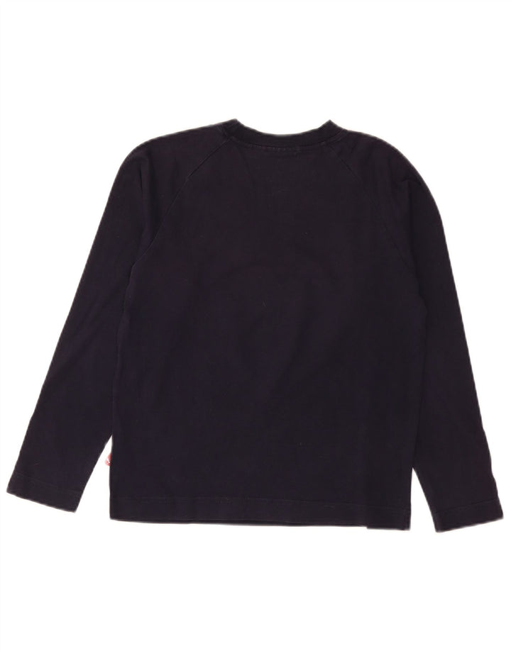Maglia grafica Puma da bambino a maniche lunghe 9-10 anni blu navy